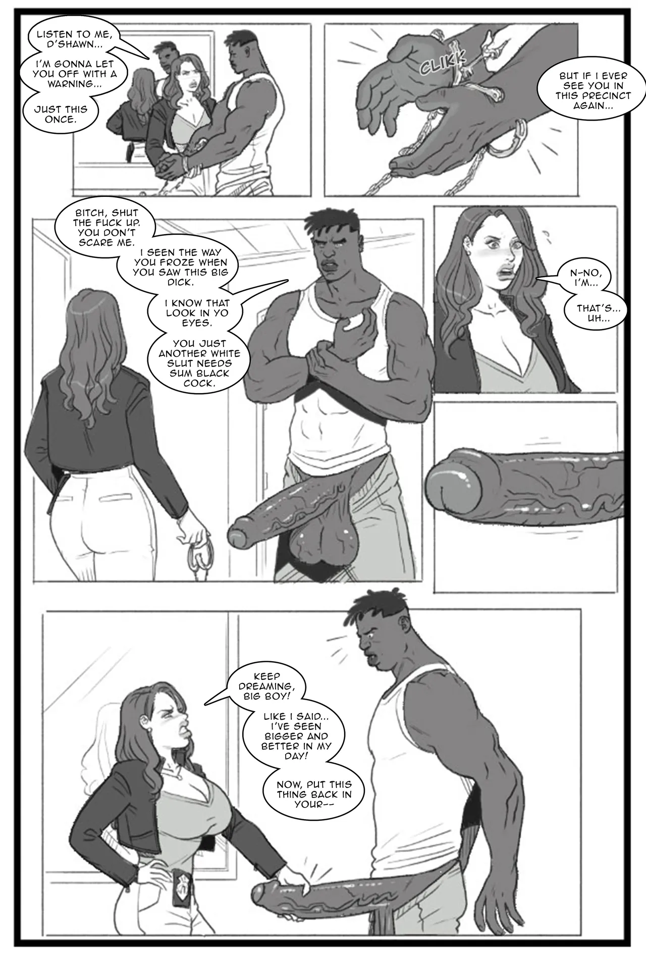 Bang My Bully: Fuck the Police porn comic picture 10