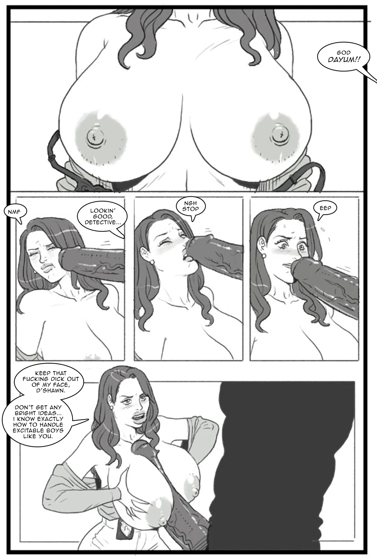 Bang My Bully: Fuck the Police porn comic picture 13