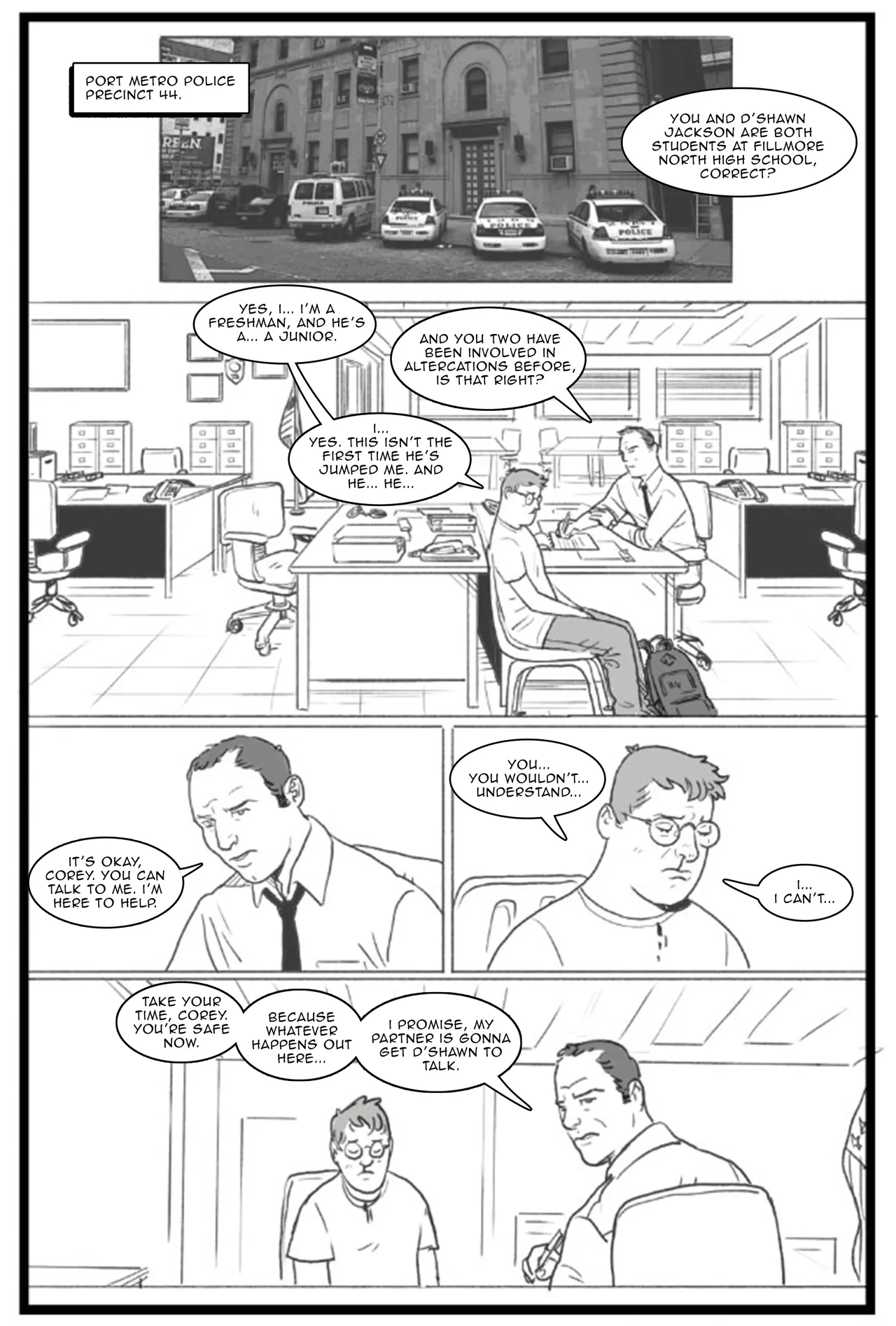 Bang My Bully: Fuck the Police porn comic picture 2