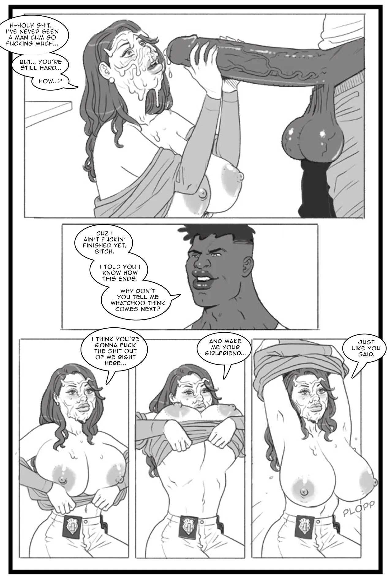 Bang My Bully: Fuck the Police porn comic picture 22