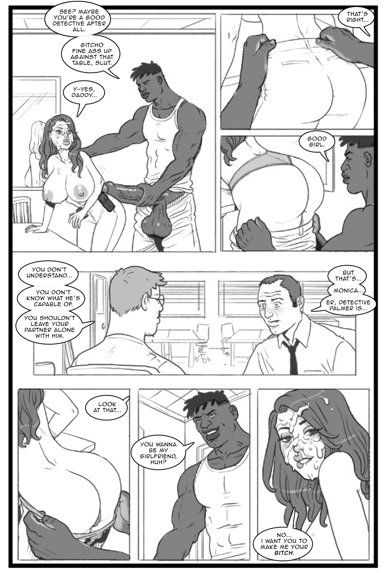 Bang My Bully: Fuck the Police porn comic picture 23