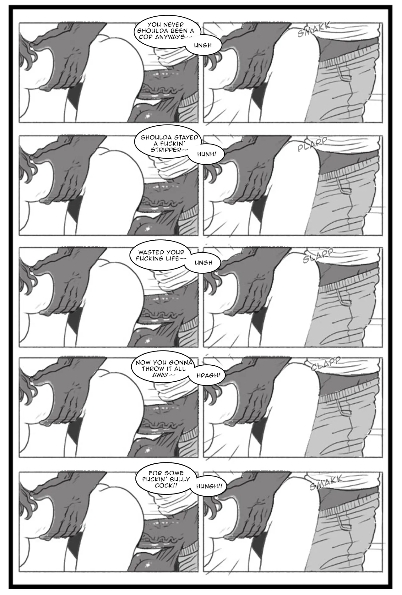 Bang My Bully: Fuck the Police porn comic picture 26
