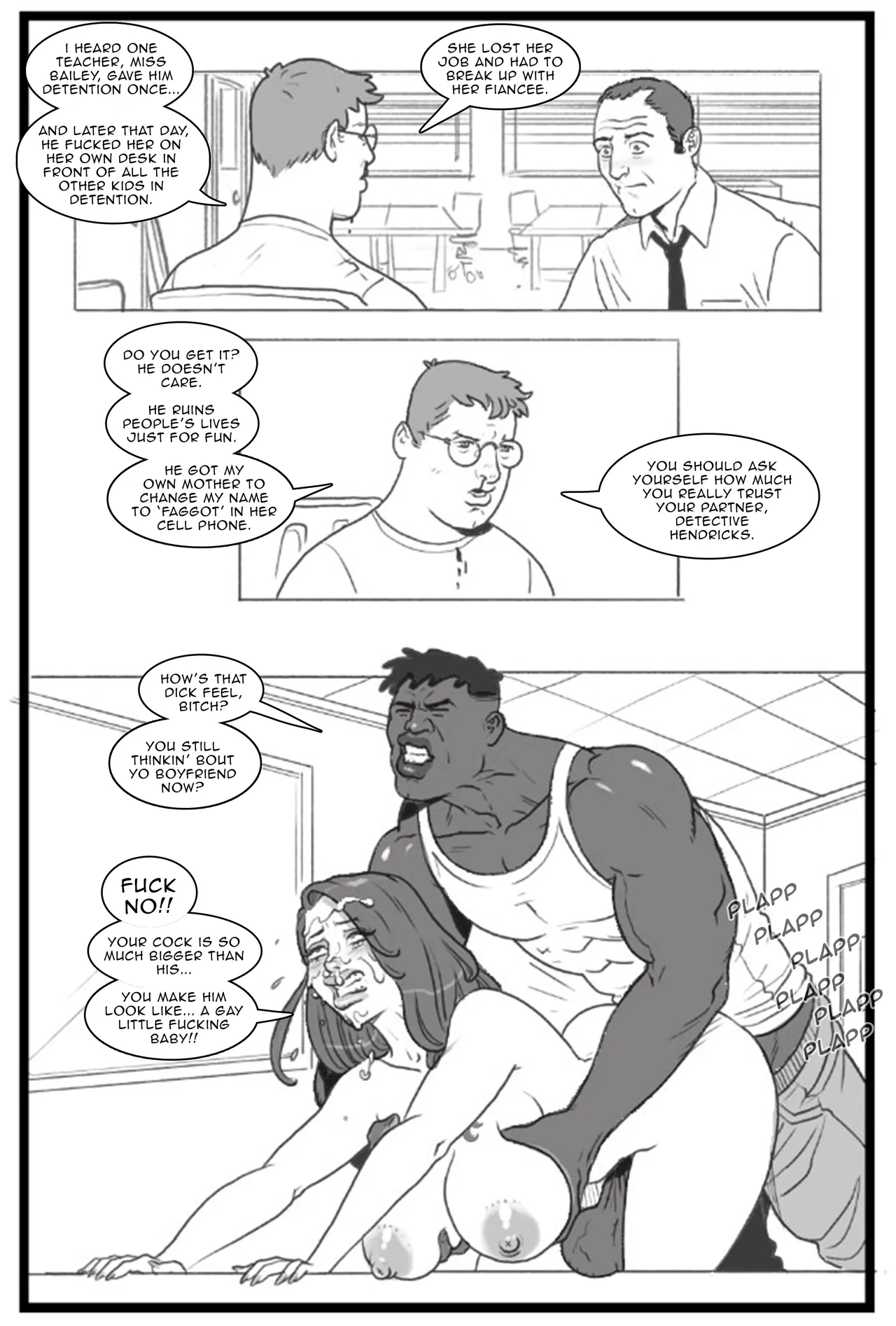 Bang My Bully: Fuck the Police porn comic picture 28