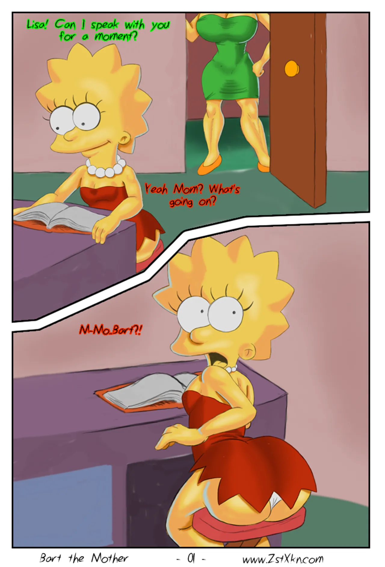 Bart the Mother porn comic picture 2