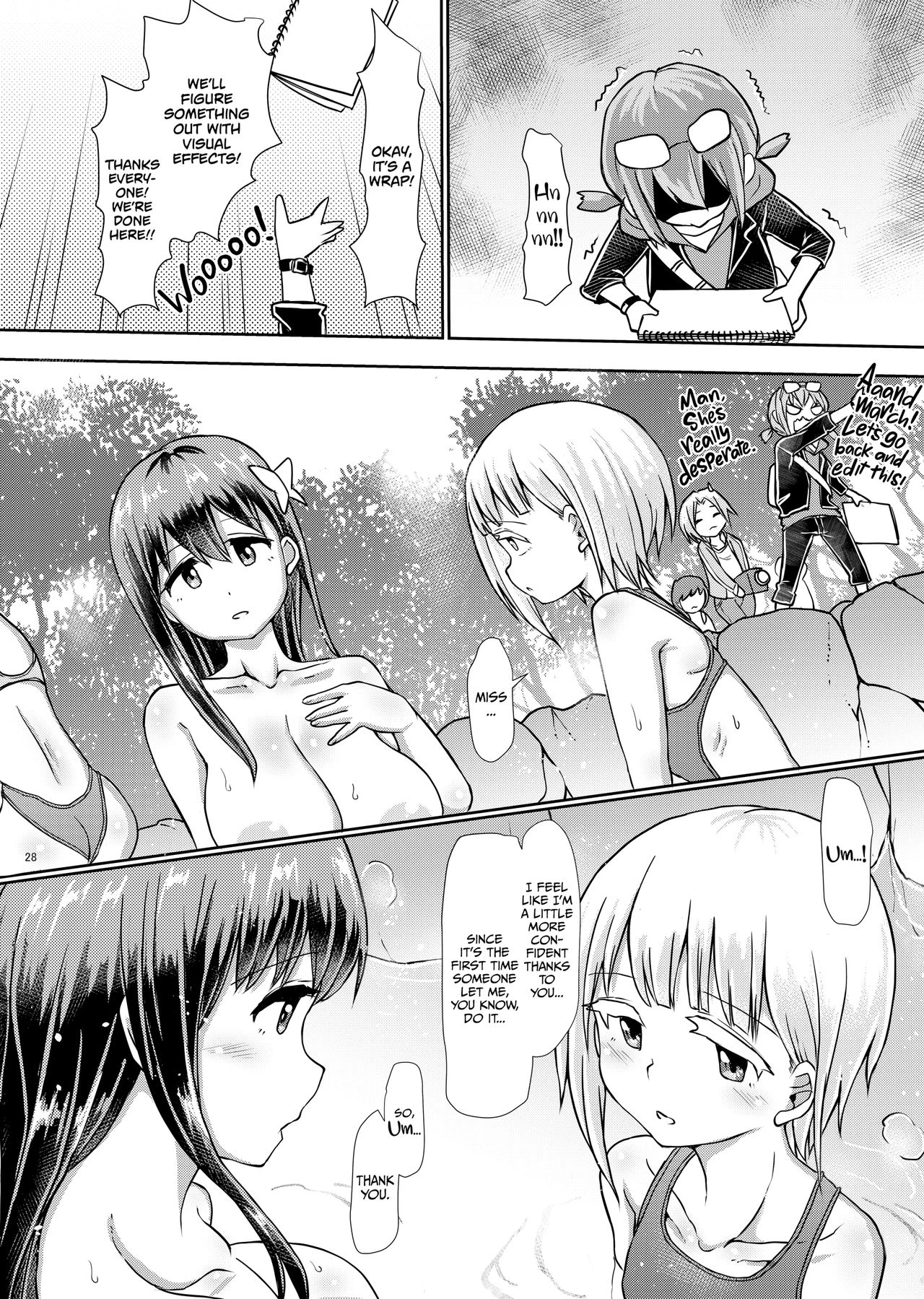 Bathing Report at the Futanari Hot Springs | Futanari Onsen Bangumi no Nyuuyoku Reporter porn comic picture 27