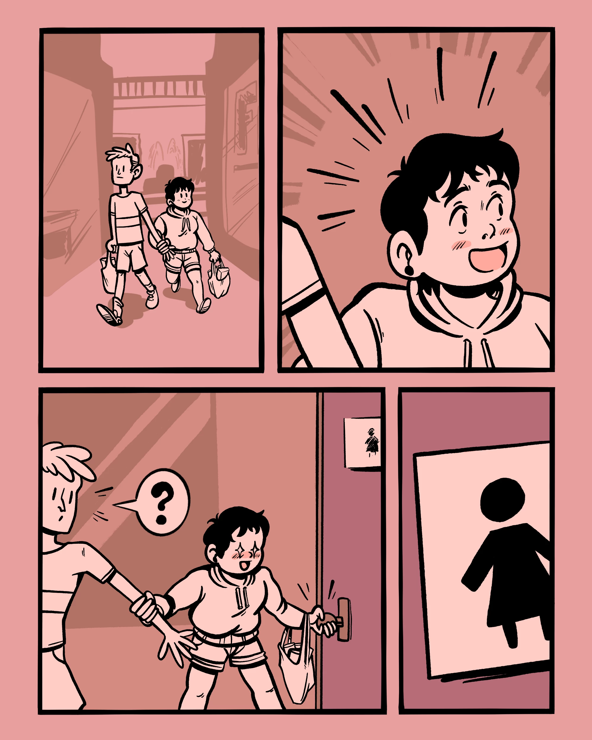Bathroom Stall porn comic picture 1