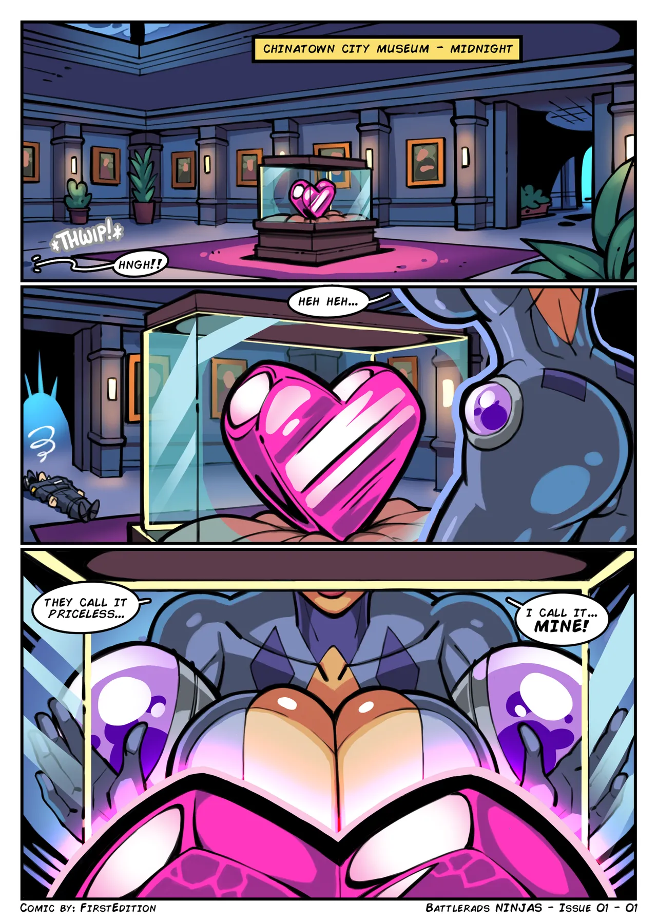 BattleRads Ninjas porn comic picture 3