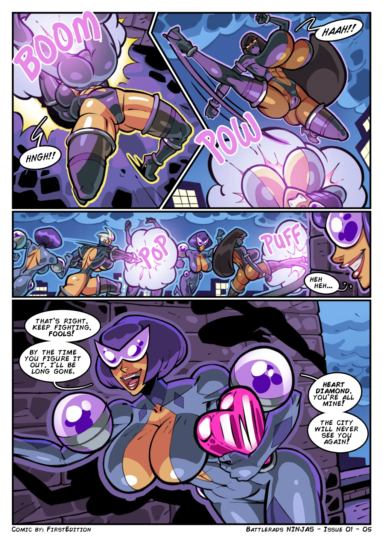 BattleRads Ninjas porn comic picture 7