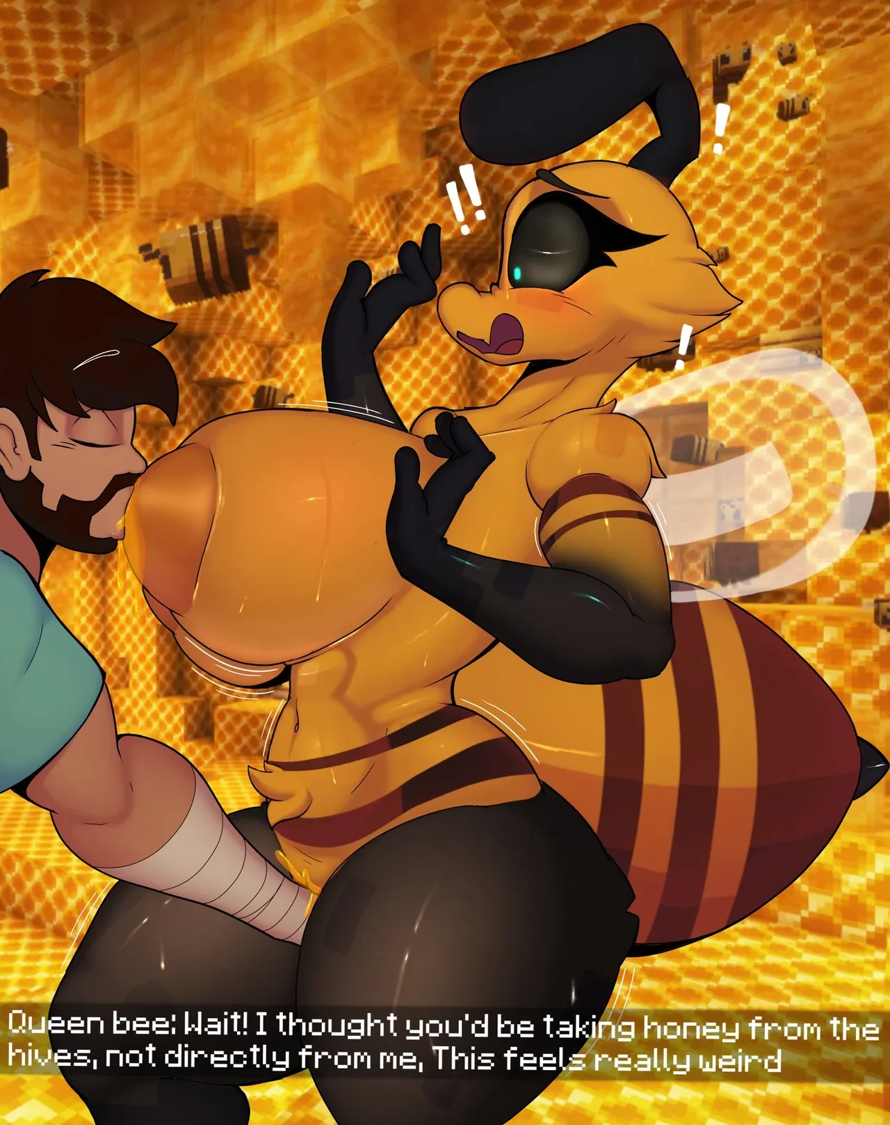 Bee Making porn comic picture 2