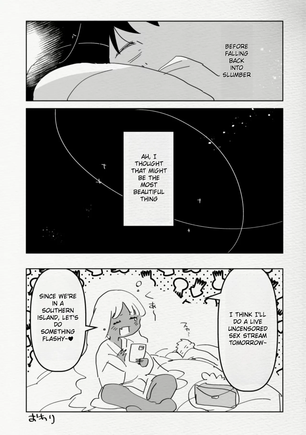 Being Fucked By Black Futanari Gal Girllfreind In Southern Island | Minami no Shima de Futanari Kuro Gyaru Kanojo ni Hotel de Hametaosareru Nante...... porn comic picture 26