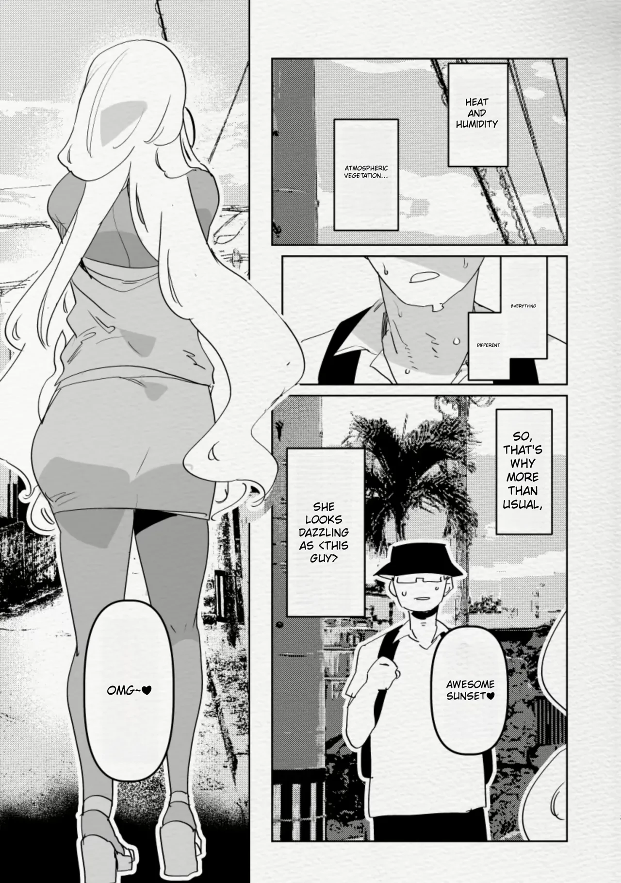 Being Fucked By Black Futanari Gal Girllfreind In Southern Island | Minami no Shima de Futanari Kuro Gyaru Kanojo ni Hotel de Hametaosareru Nante...... porn comic picture 3