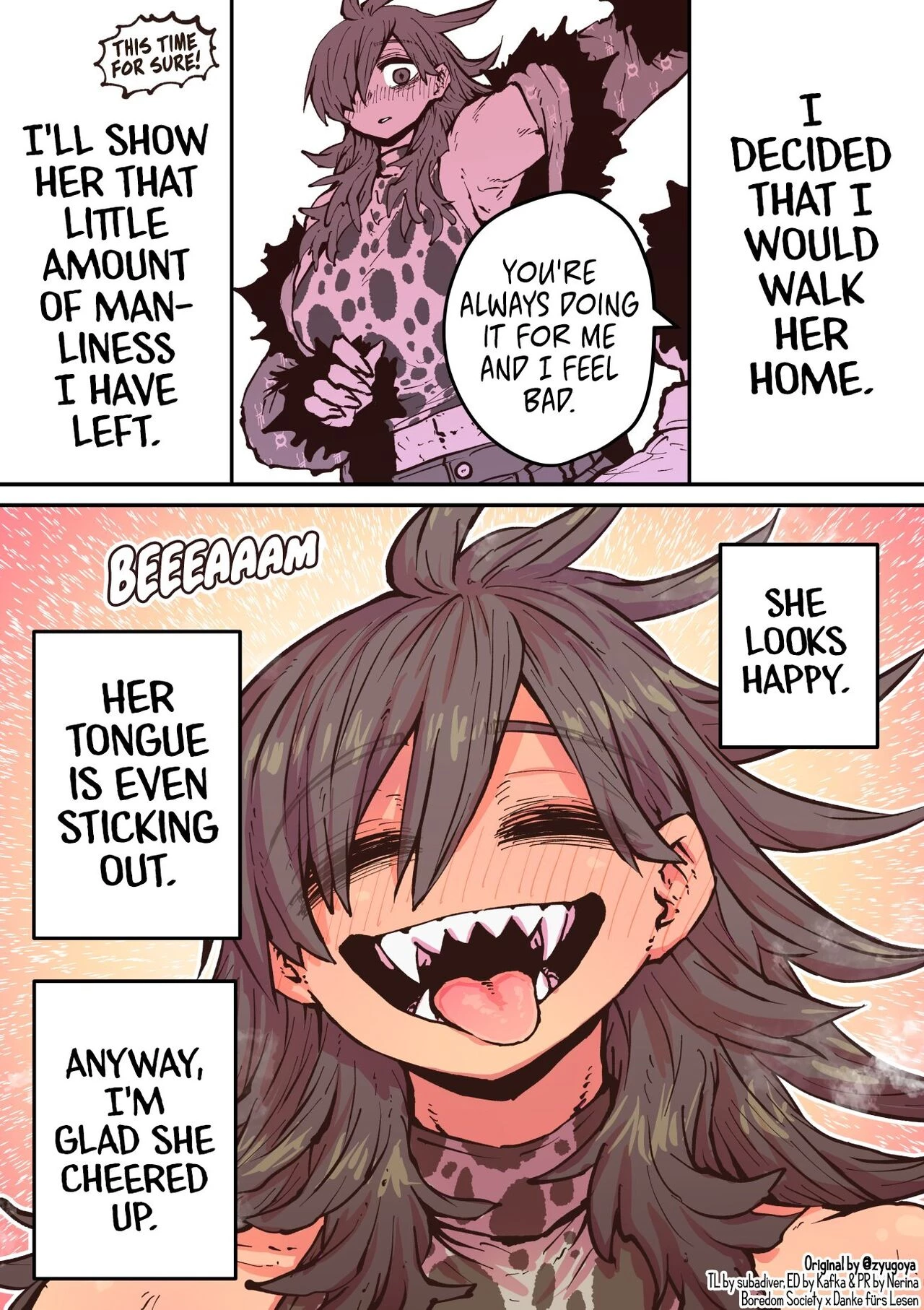 Being Targeted by Hyena-chan (ongoing) porn comic picture 11