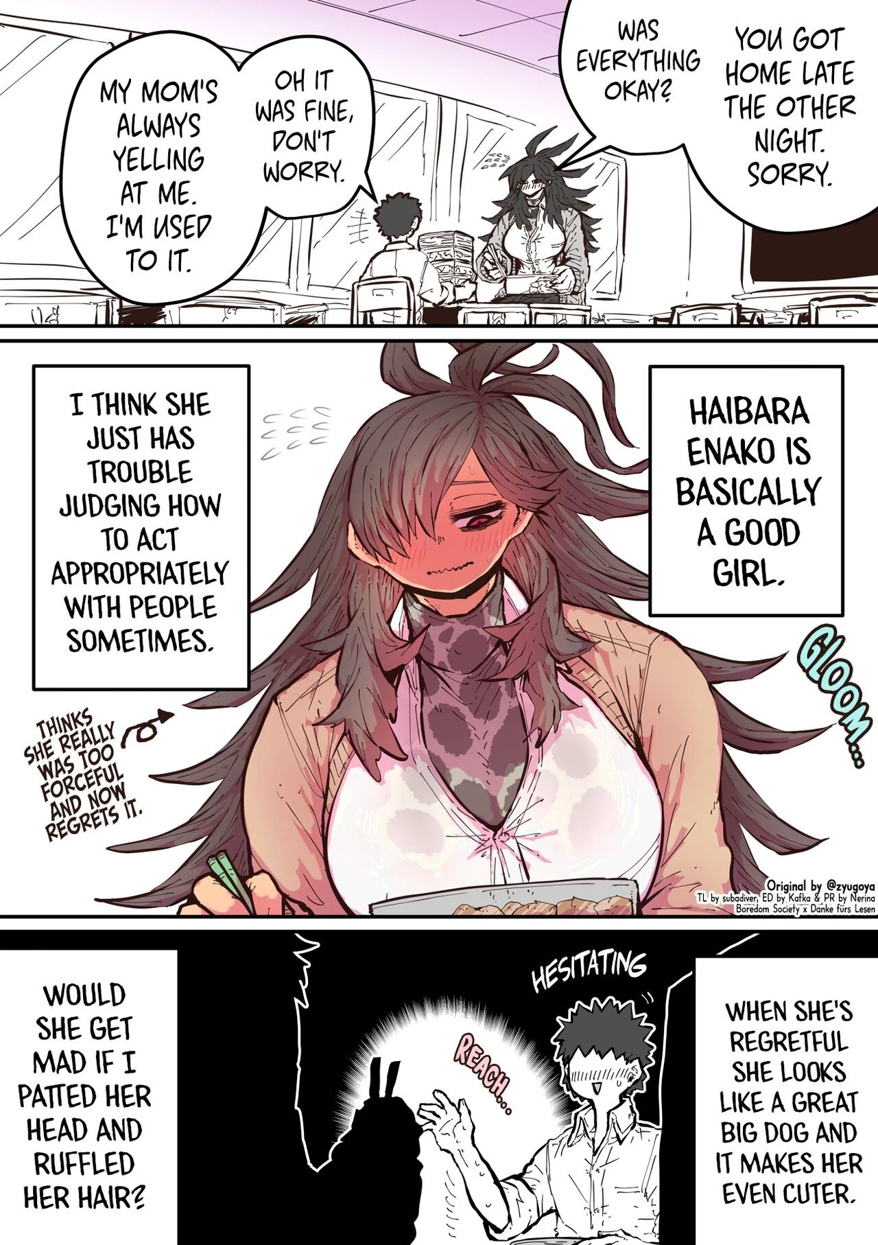 Being Targeted by Hyena-chan (ongoing) porn comic picture 19