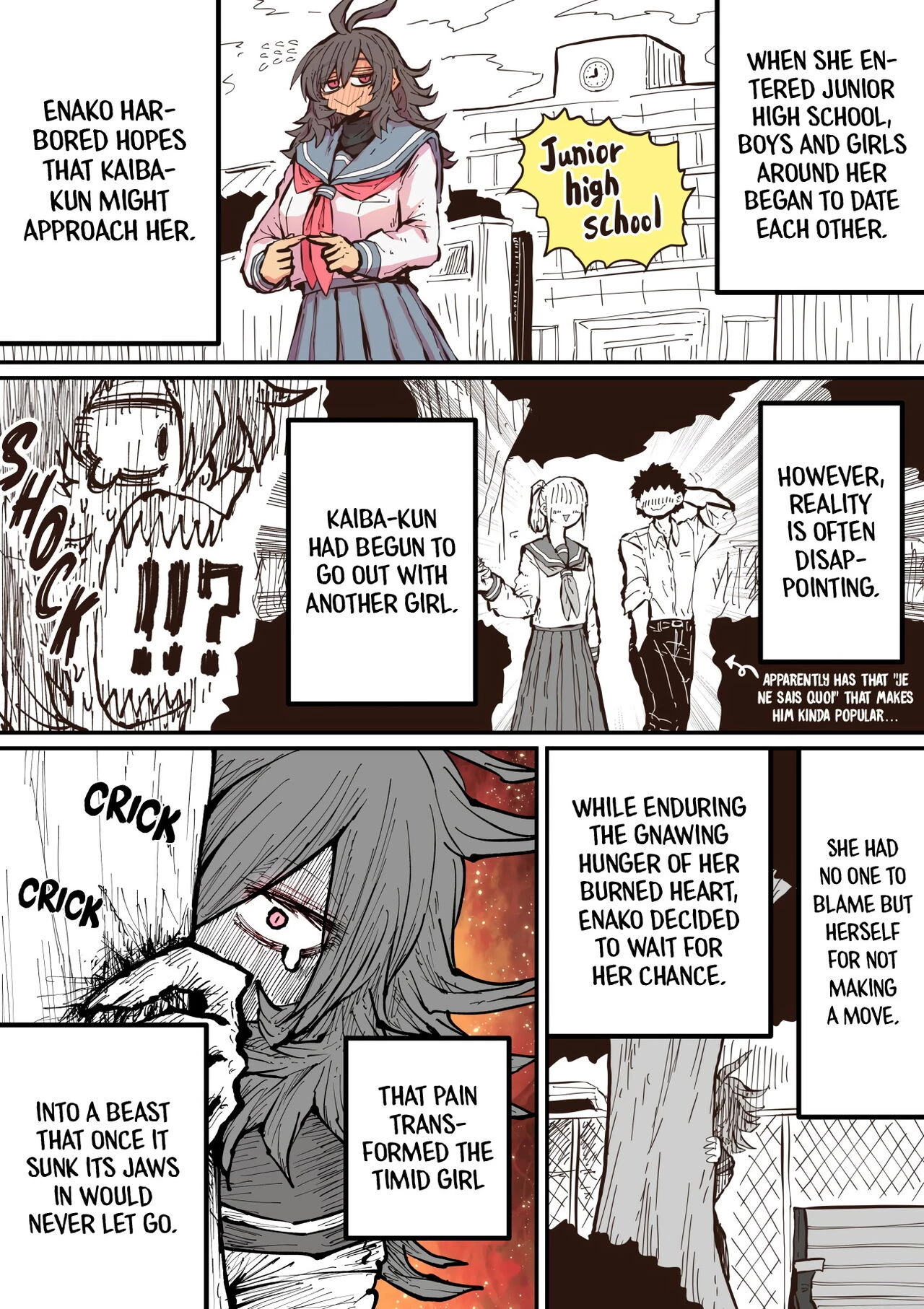 Being Targeted by Hyena-chan (ongoing) porn comic picture 34