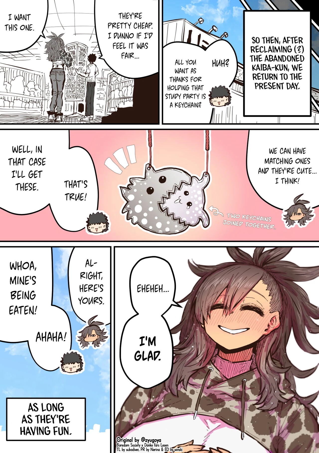 Being Targeted by Hyena-chan (ongoing) porn comic picture 35