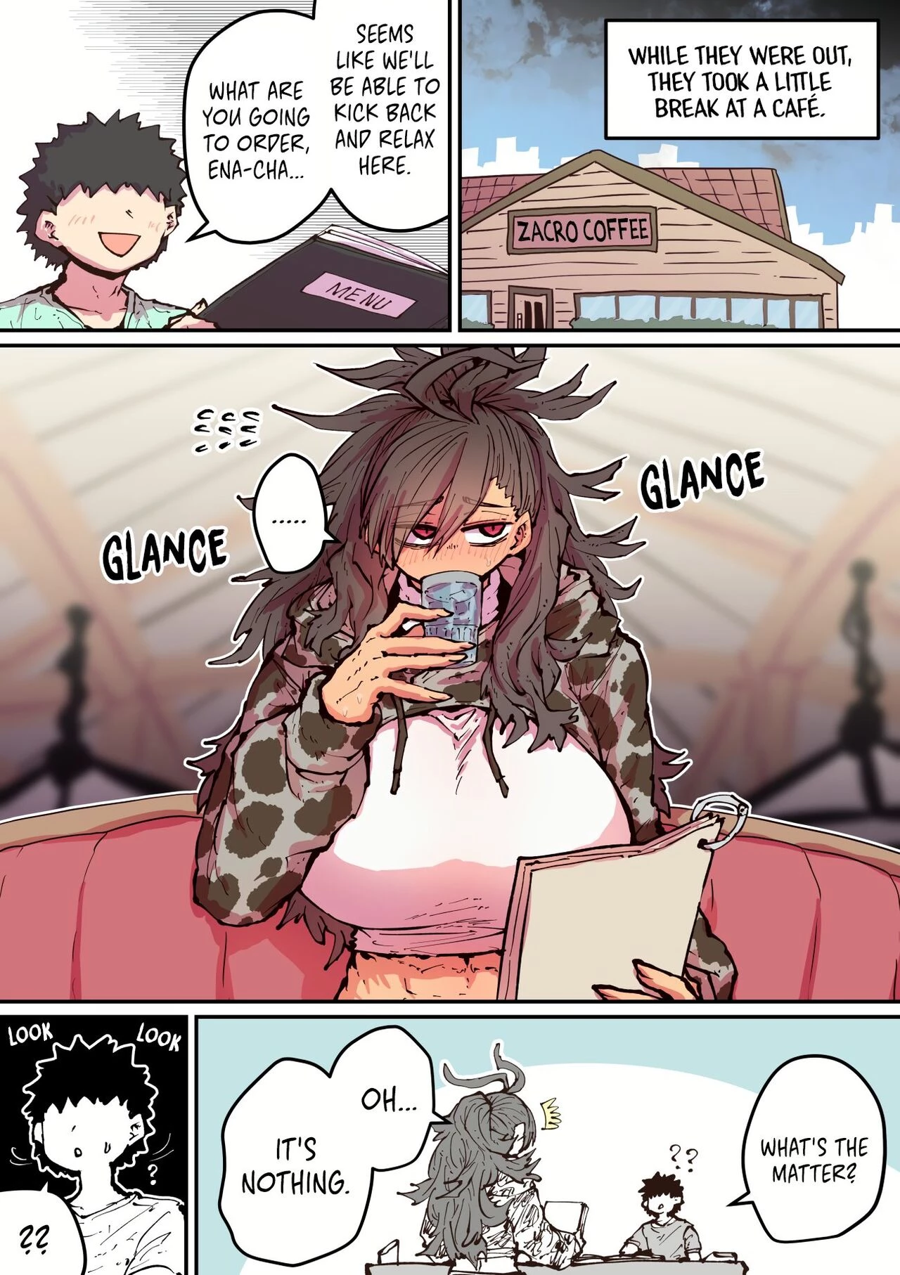 Being Targeted by Hyena-chan (ongoing) porn comic picture 36