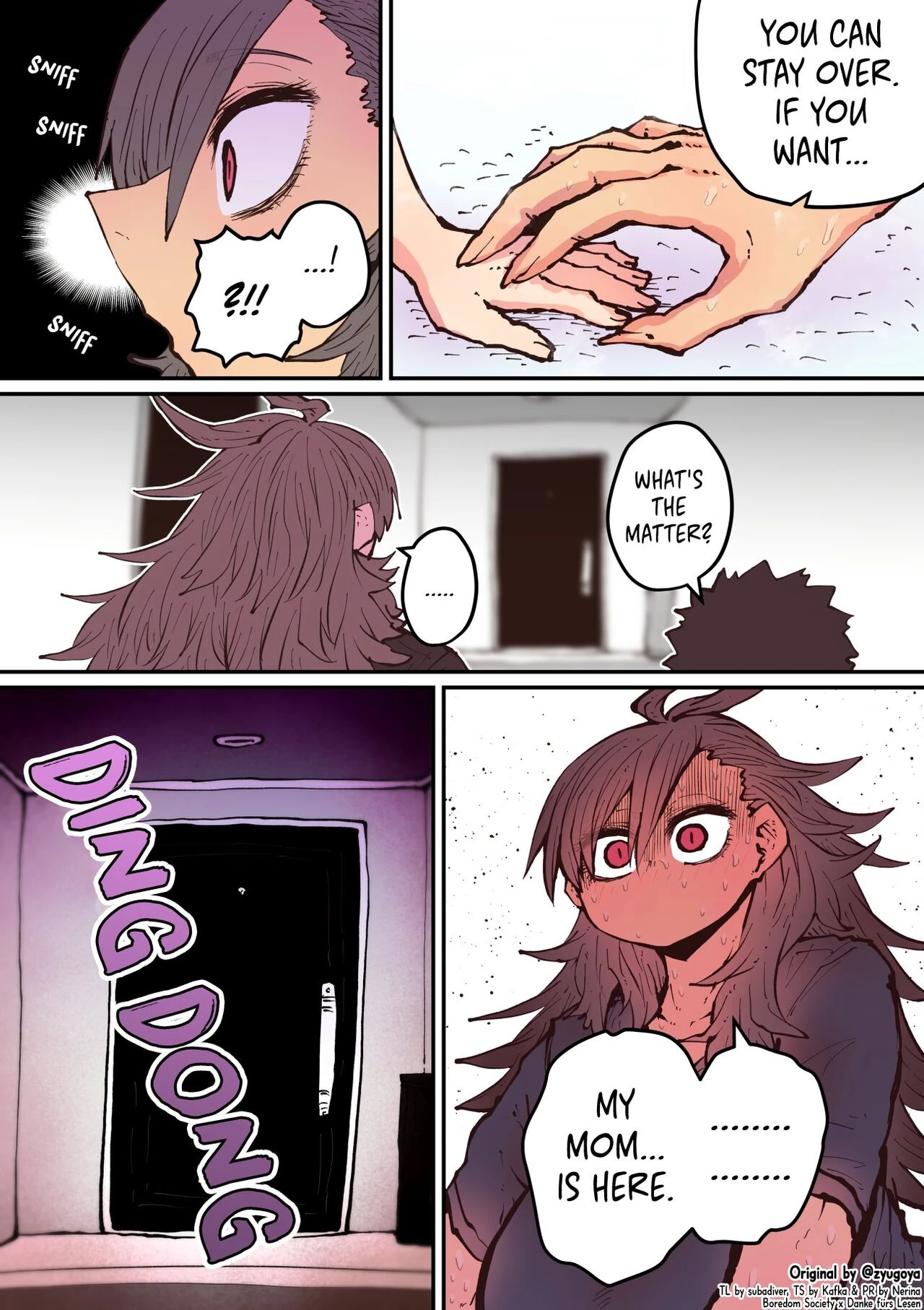 Being Targeted by Hyena-chan (ongoing) porn comic picture 45