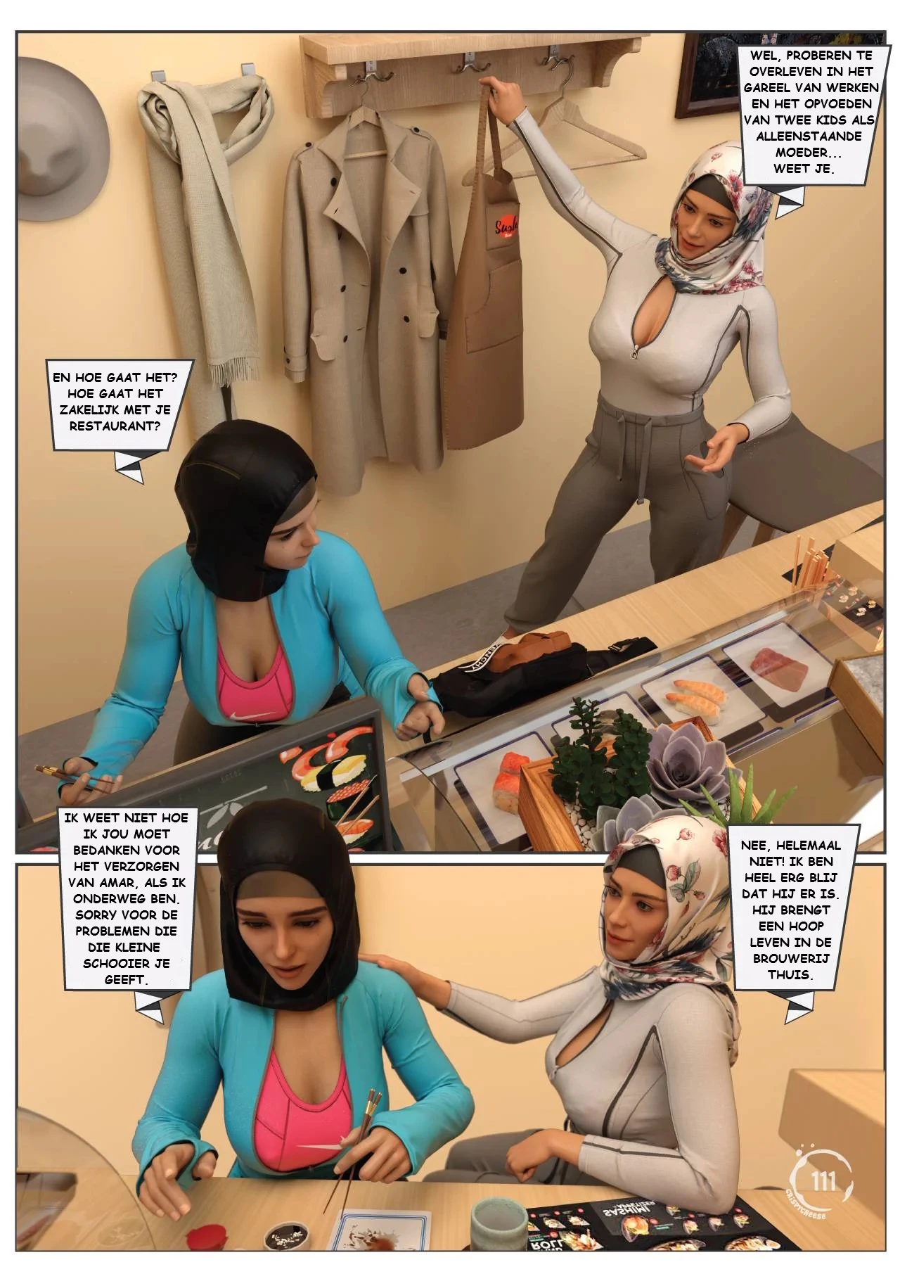 Between Affection and Intimacy 02 [NL] porn comic picture 16