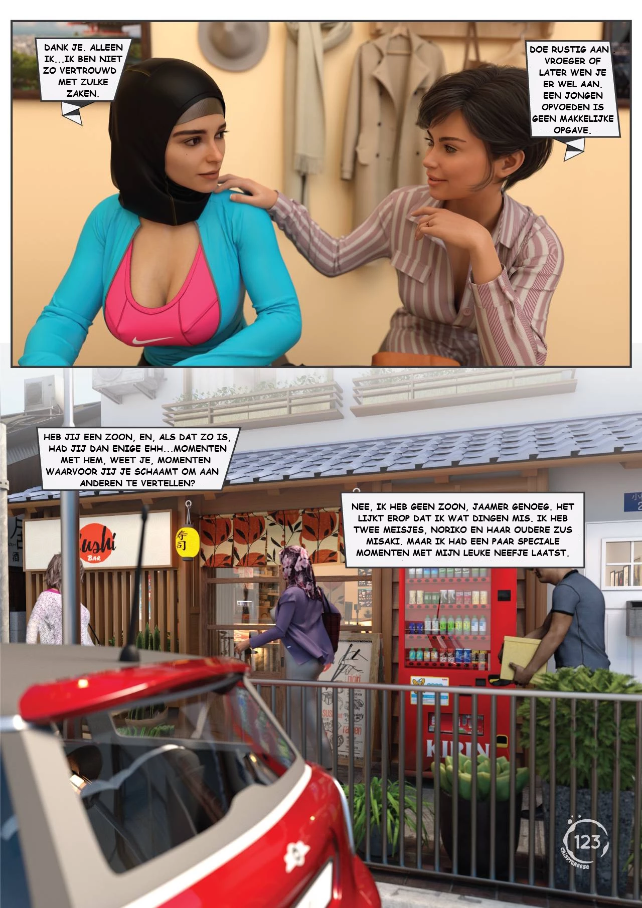 Between Affection and Intimacy 02 [NL] porn comic picture 28