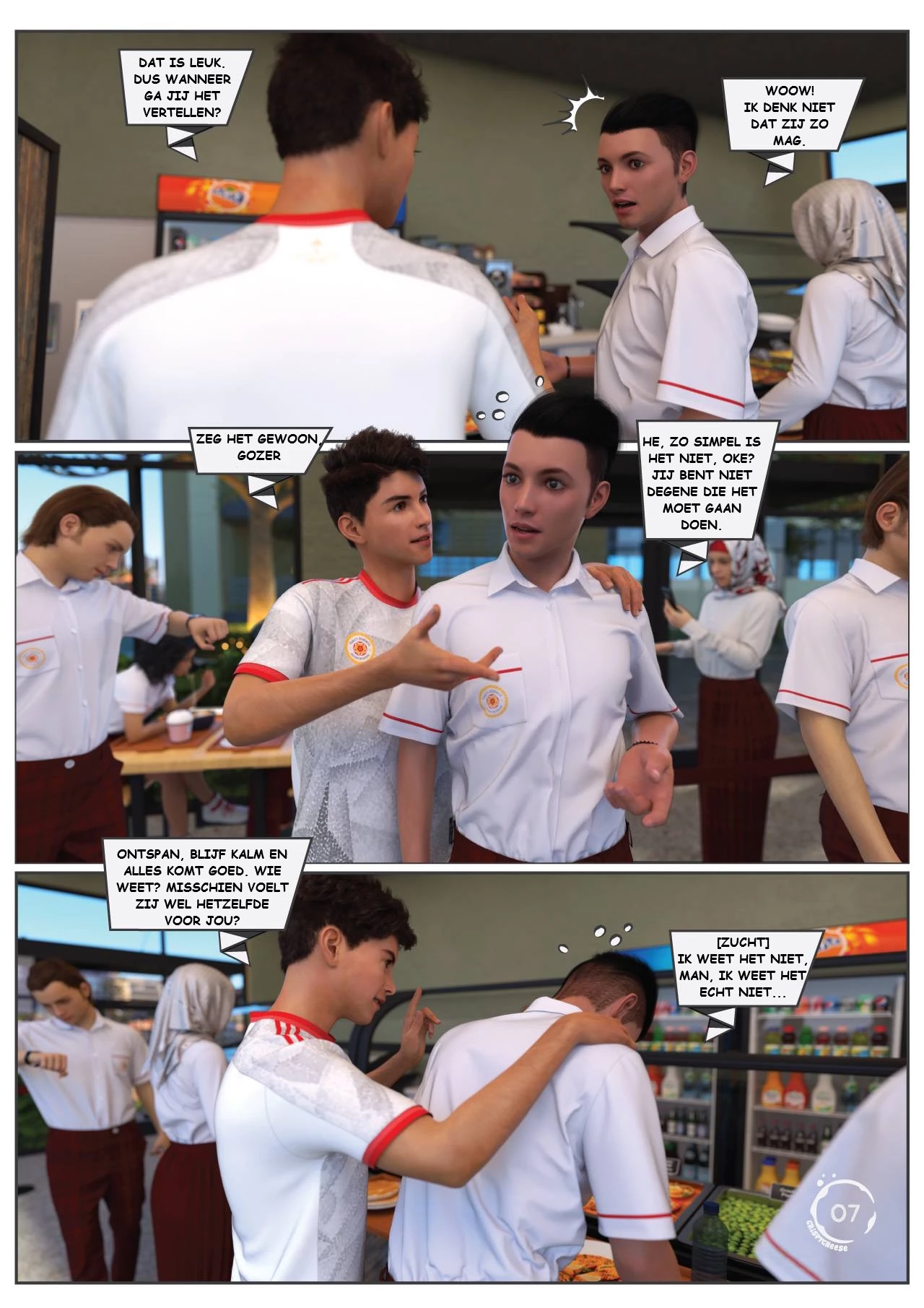 Between Affection and Intimacy 03 [NL] porn comic picture 8