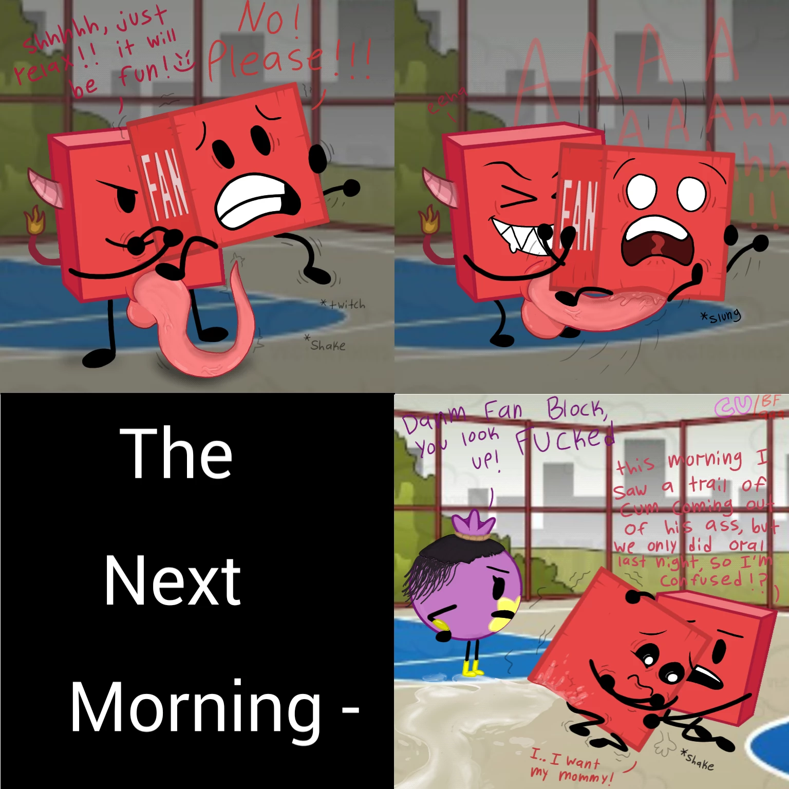Bfdi mini comics and stories porn comic picture 14