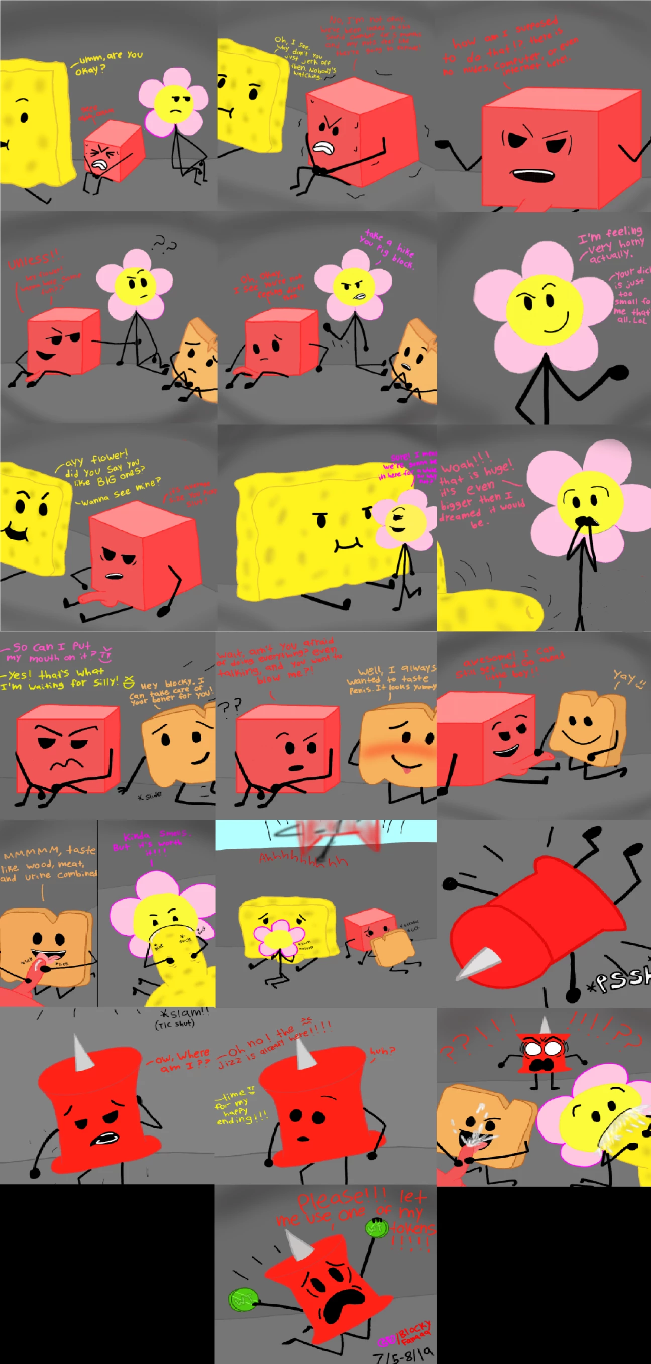Bfdi mini comics and stories porn comic picture 8
