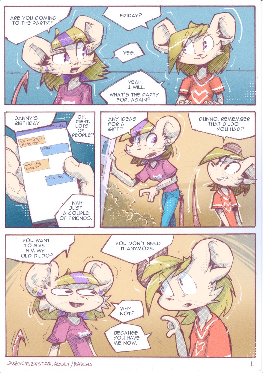 Birthday Gift porn comic picture 1