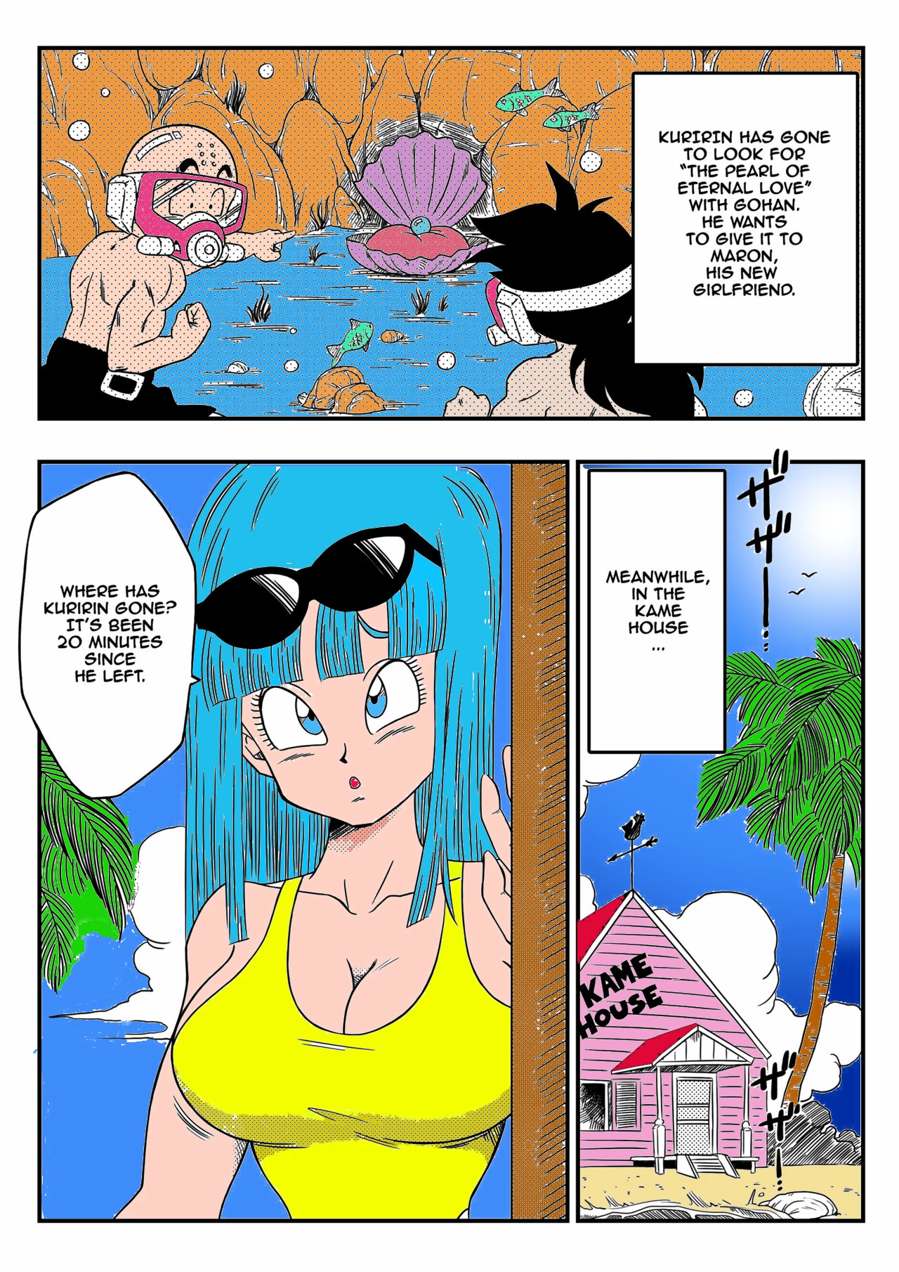 Bitch girlfriend color by zerocrow porn comic picture 1