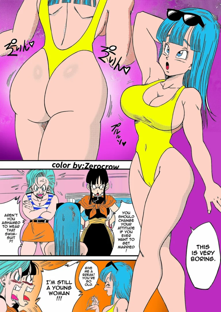Bitch girlfriend color by zerocrow porn comic picture 2