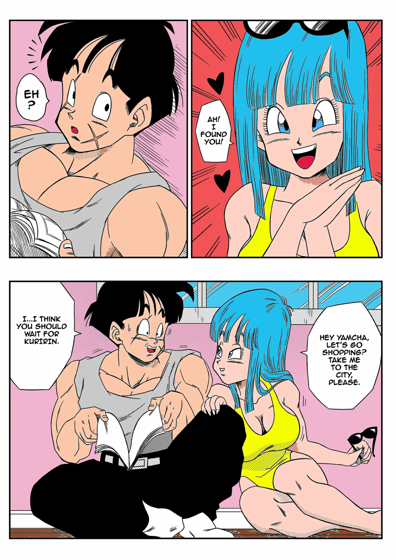 Bitch girlfriend color by zerocrow porn comic picture 3