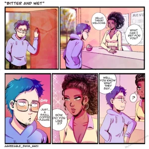 Bitter and Wet porn comic picture 1