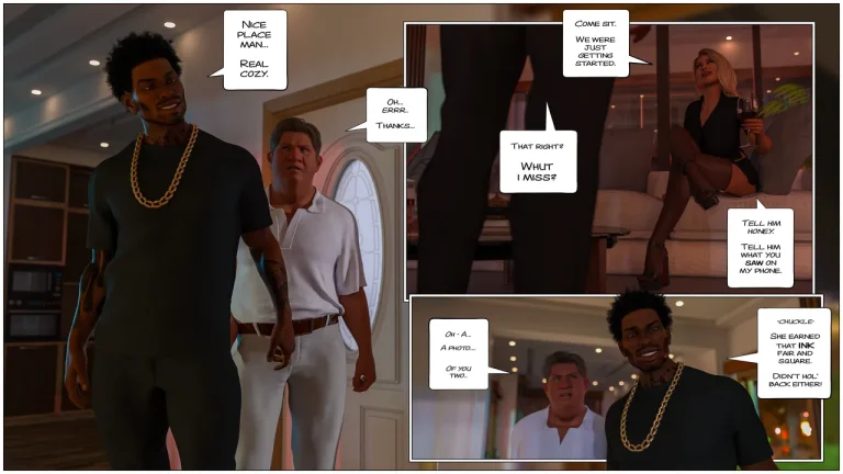 Black Marked porn comic picture 11
