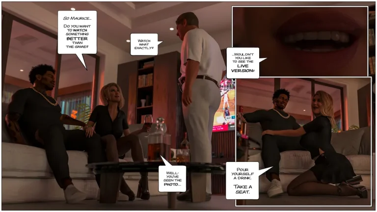 Black Marked porn comic picture 12
