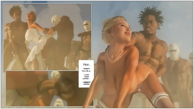 Black Marked porn comic picture 27