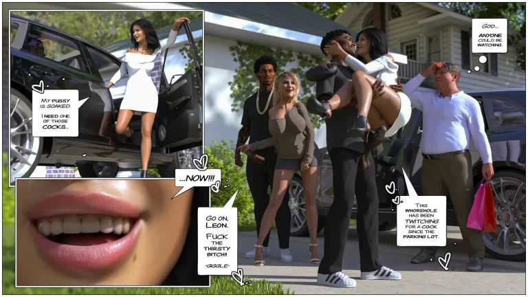 Black Marked porn comic picture 55
