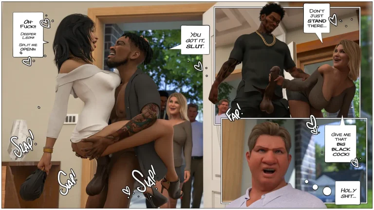 Black Marked porn comic picture 56