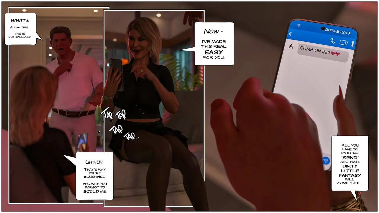 Black Marked porn comic picture 8