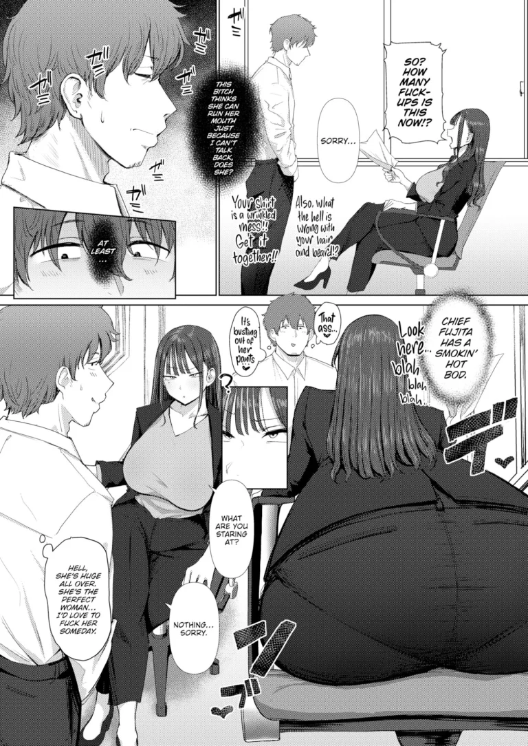 Blackmailing My Boss Using My Power To Recognize Women By Their Asses porn comic picture 2