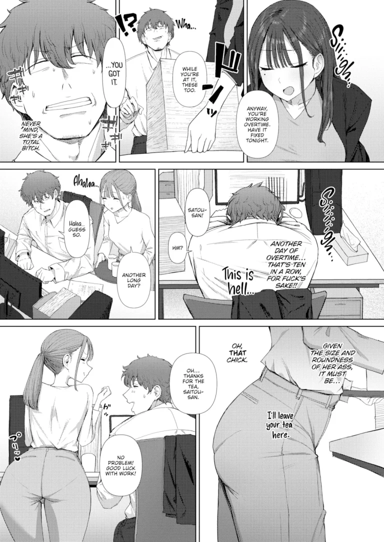 Blackmailing My Boss Using My Power To Recognize Women By Their Asses porn comic picture 3