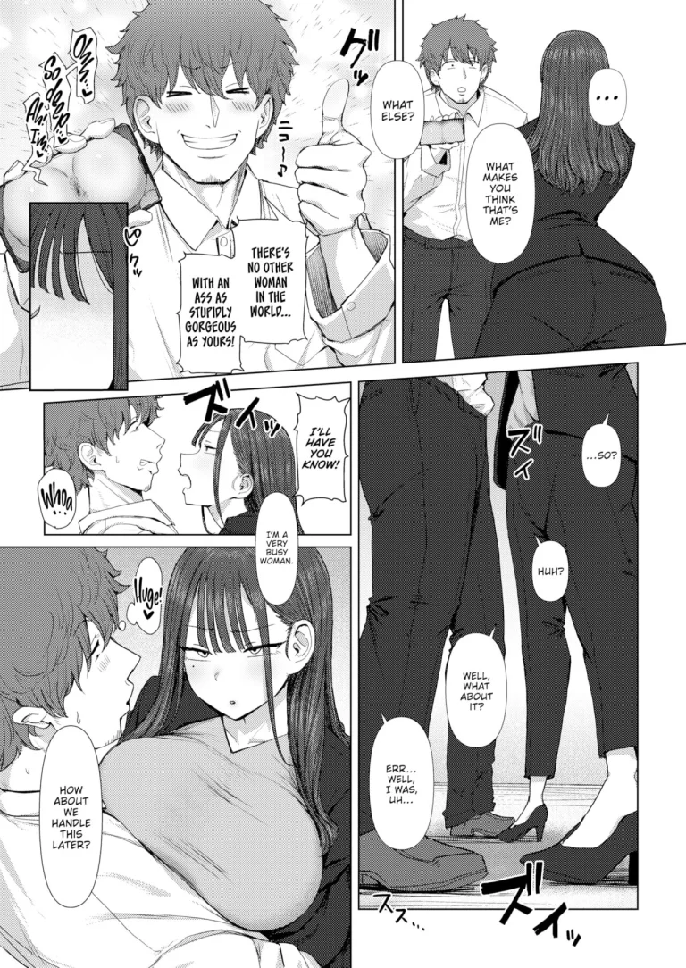 Blackmailing My Boss Using My Power To Recognize Women By Their Asses porn comic picture 9