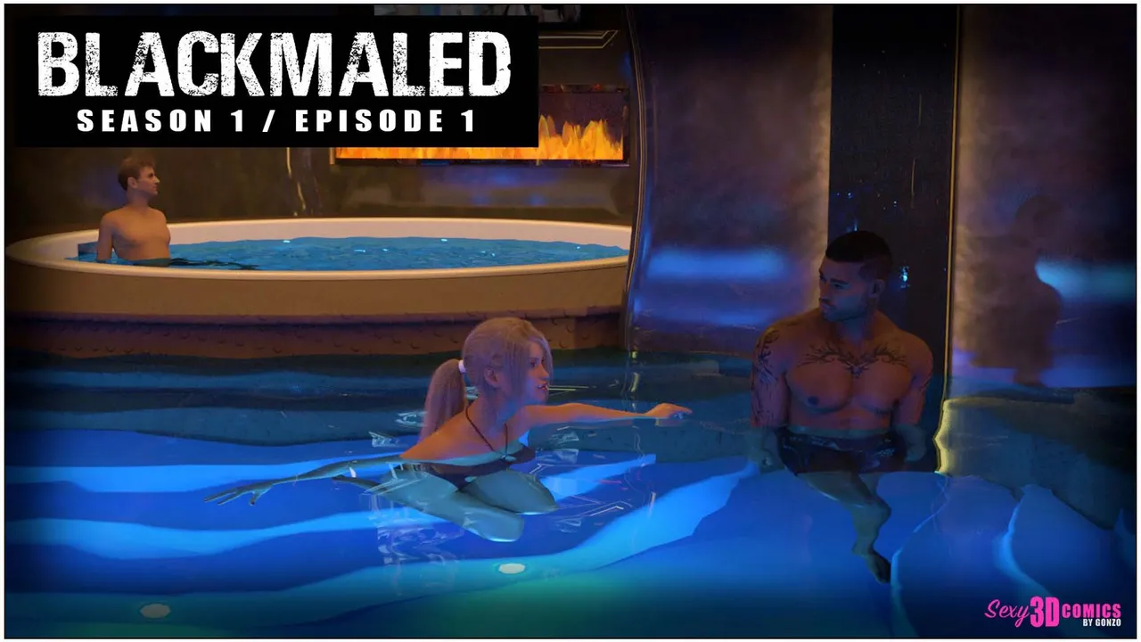 Blackmaled porn comic picture 1