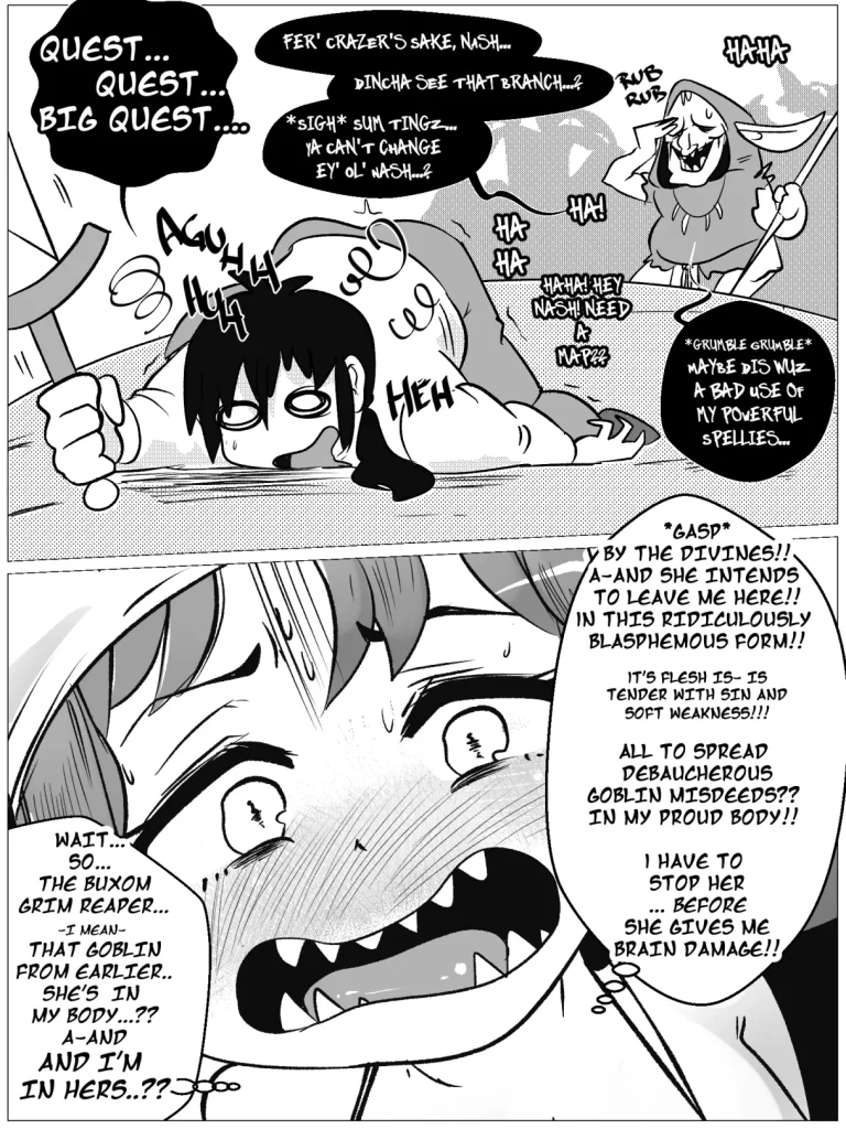 Body Robbin' Goblins porn comic picture 28