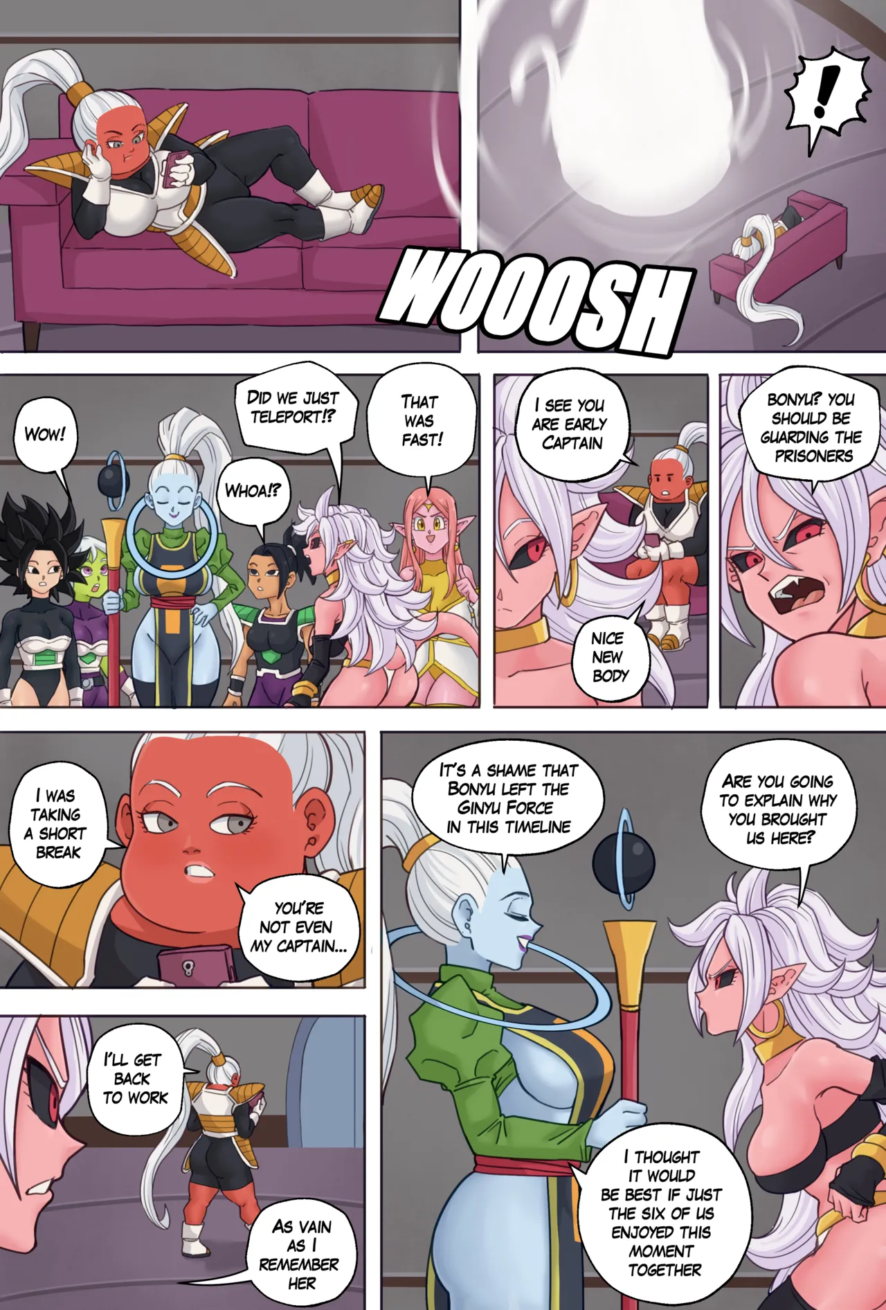 Body Swap! 8 porn comic picture 17