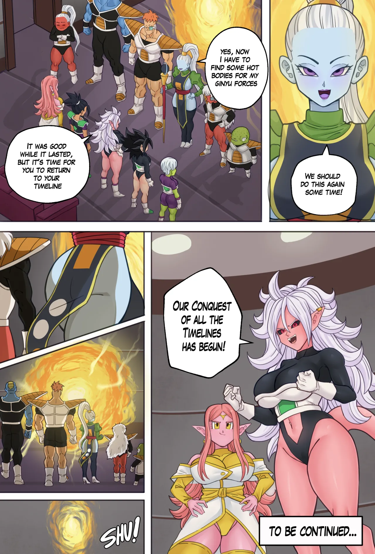 Body Swap! 8 porn comic picture 34