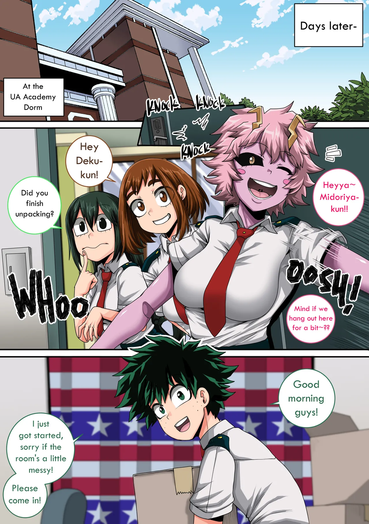 Boku no Harem Academia 8.3 | My Harem Academia 8.3 porn comic picture 108