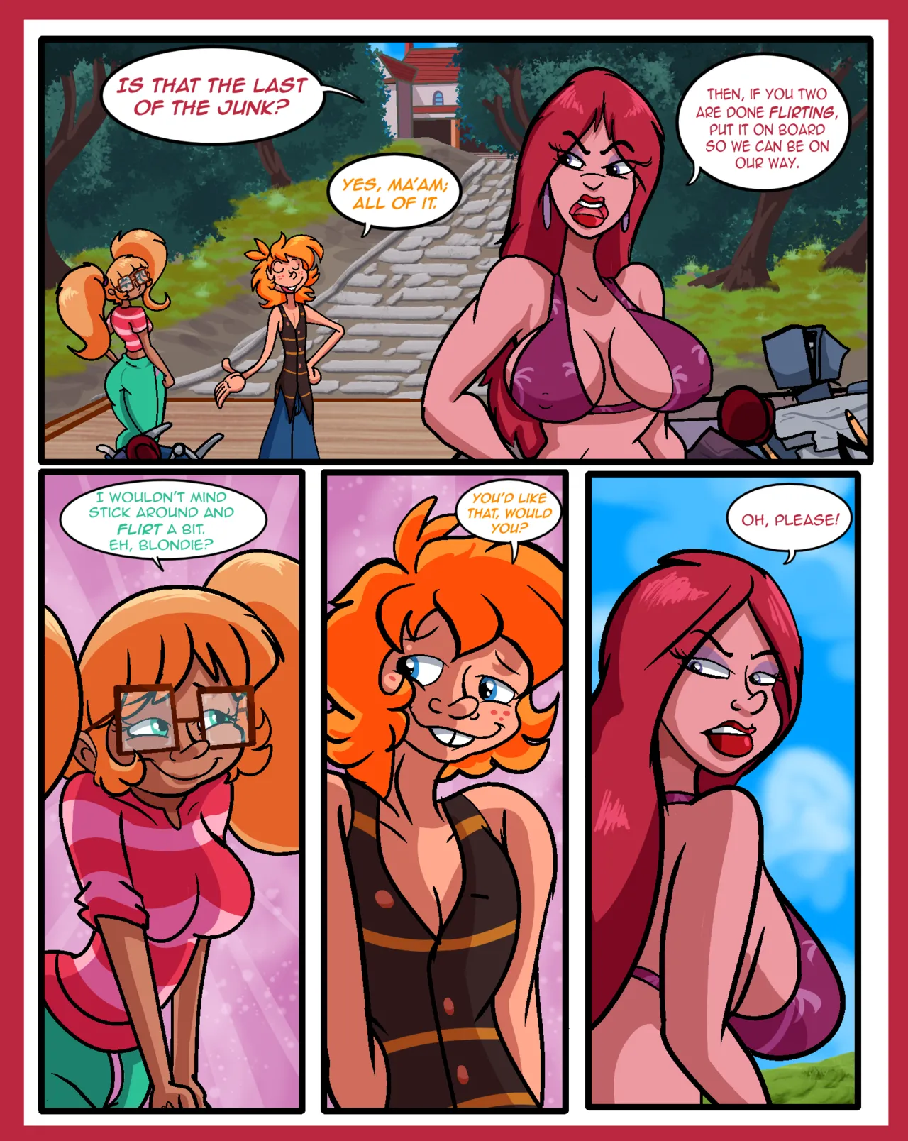Boobs of Schadenfreude porn comic picture 4