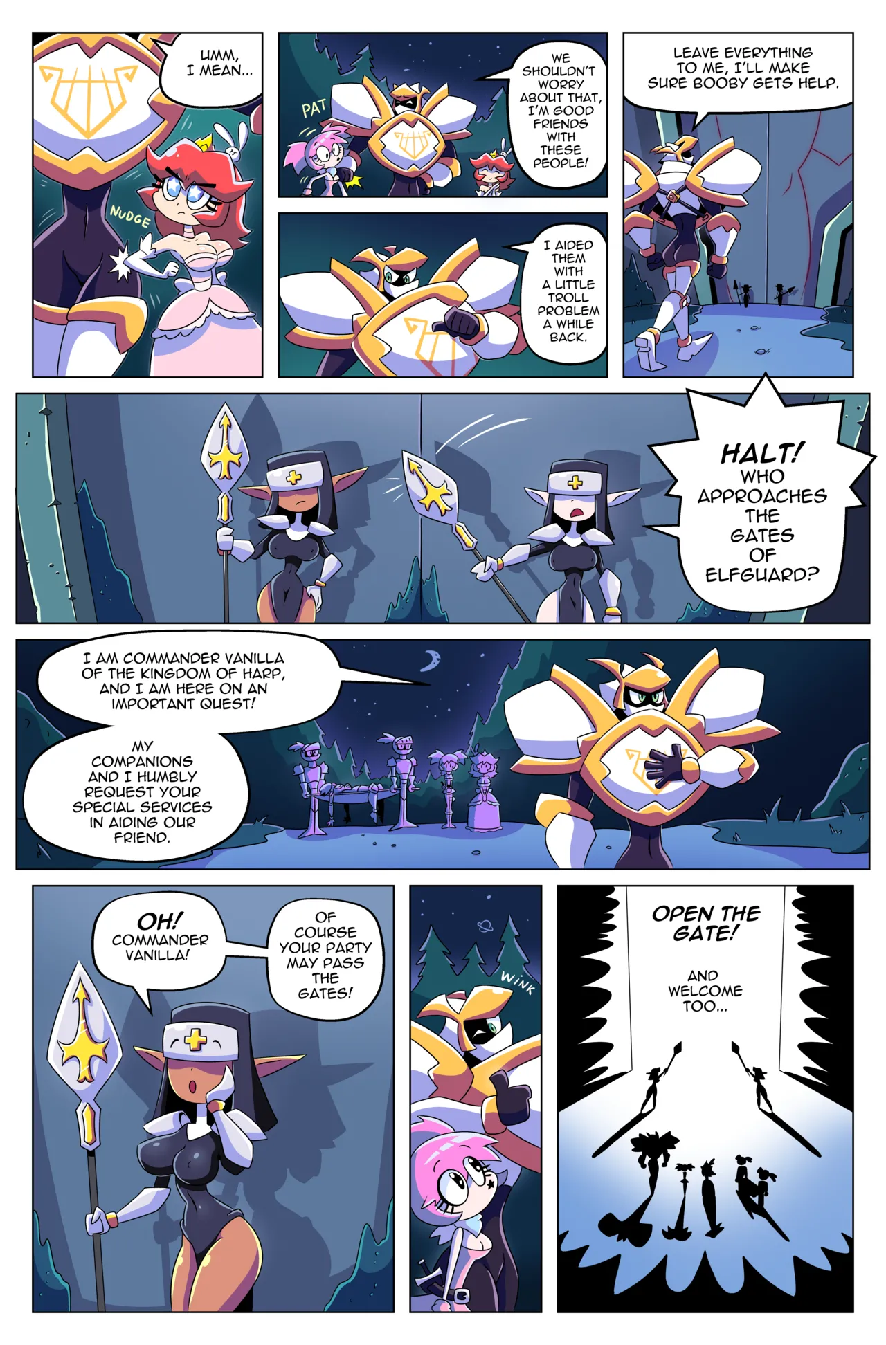 Booby Quest 5 porn comic picture 10