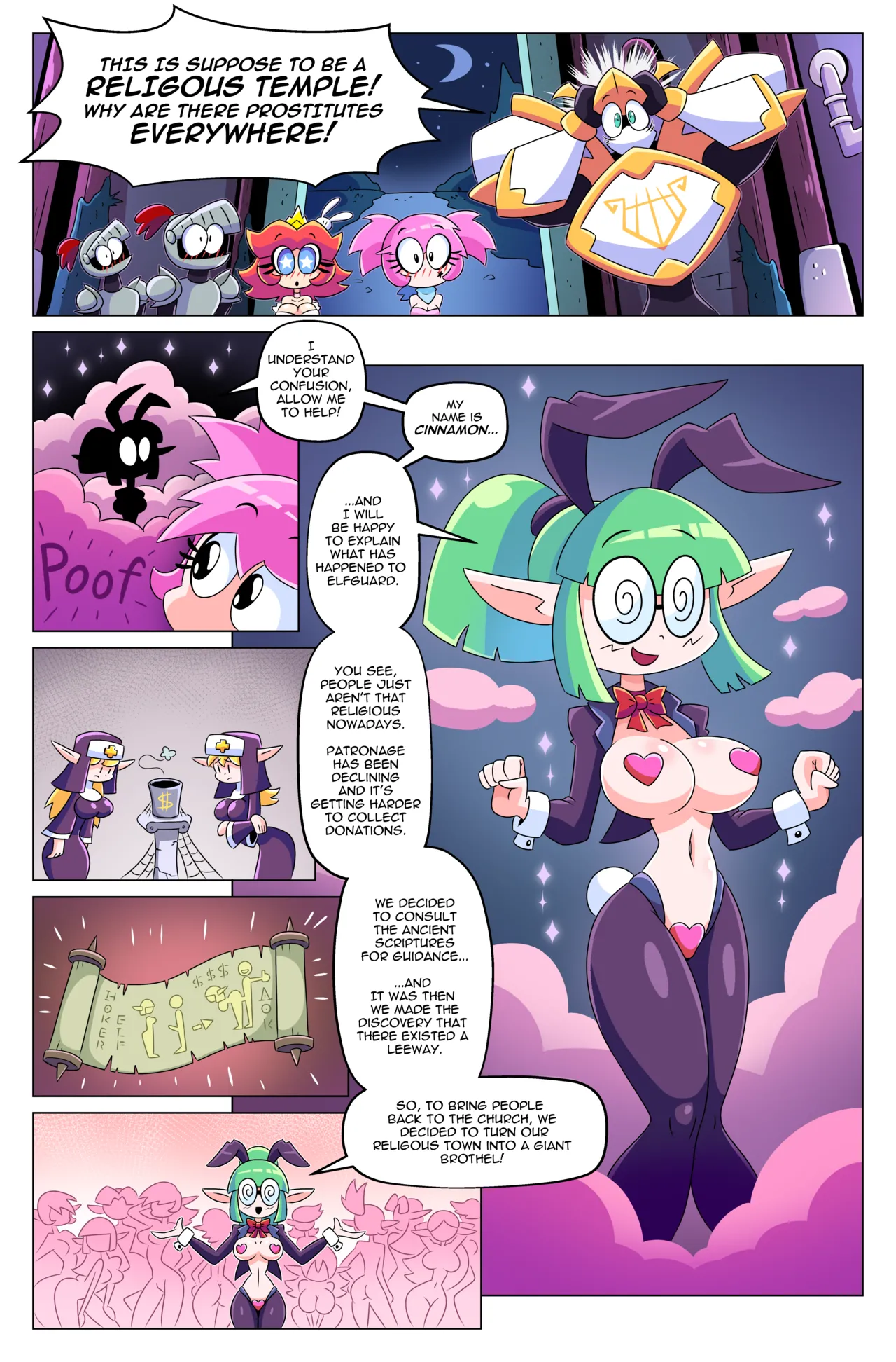 Booby Quest 5 porn comic picture 12
