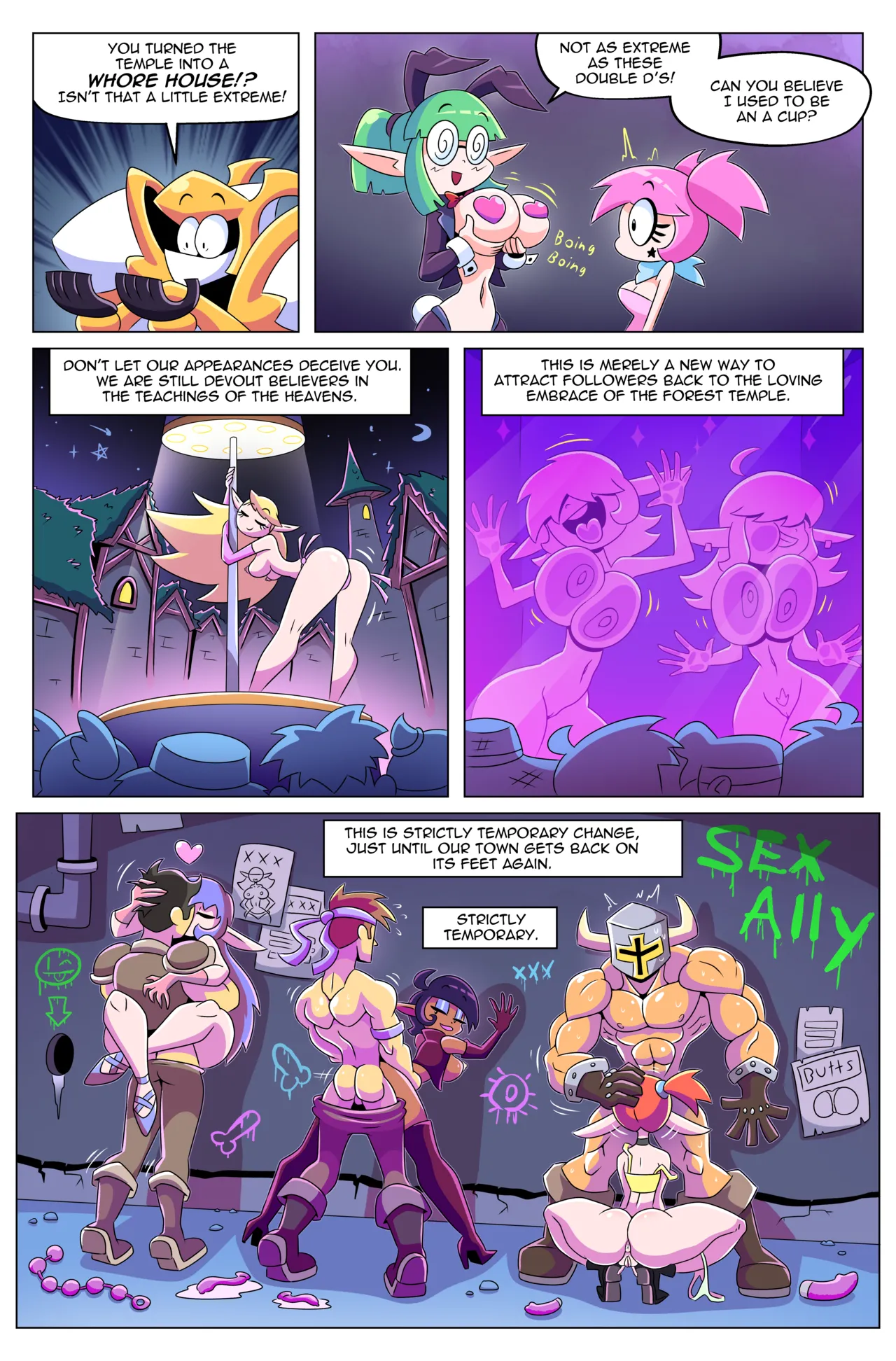 Booby Quest 5 porn comic picture 13