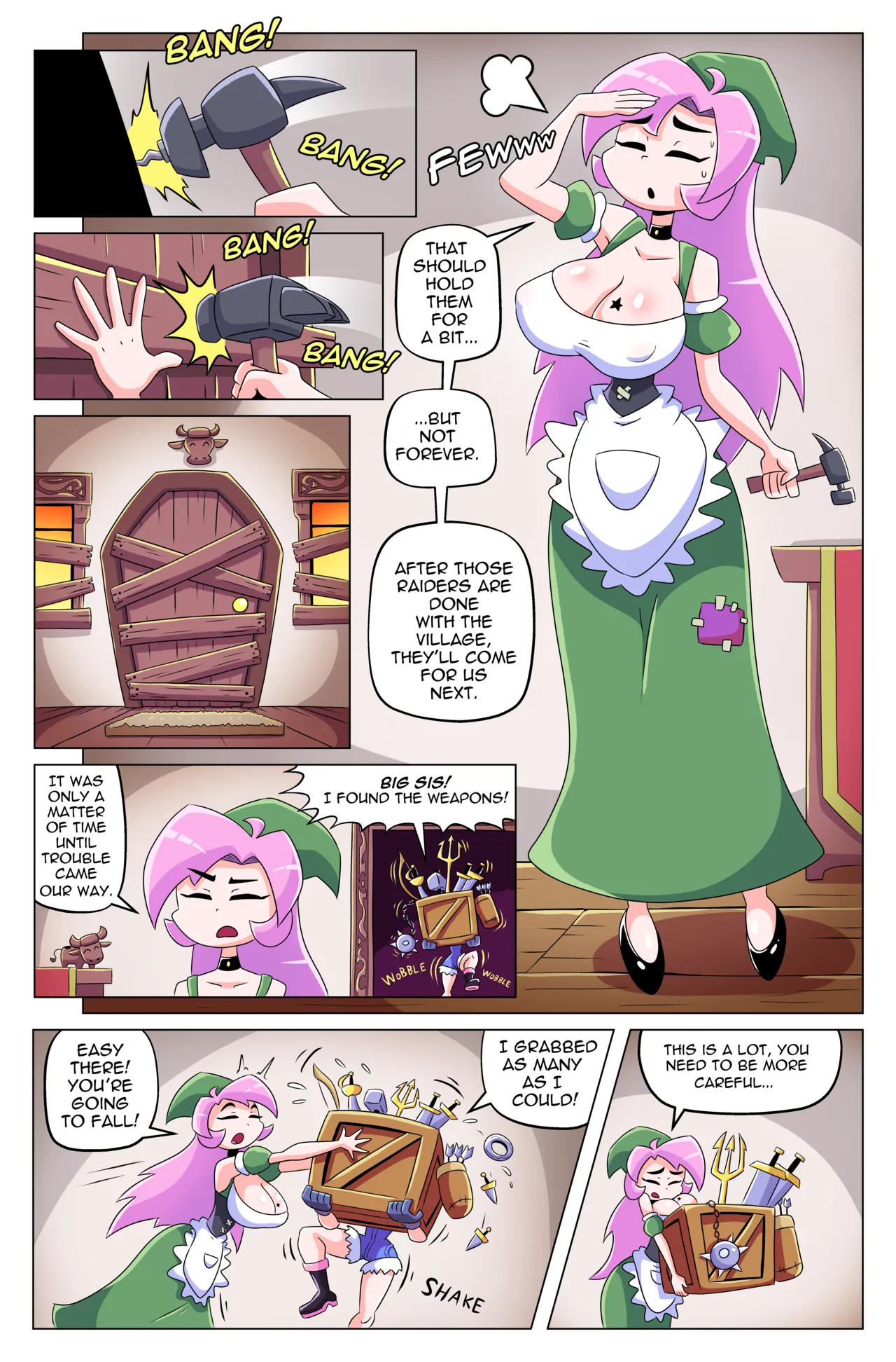 Booby Quest 5 porn comic picture 2